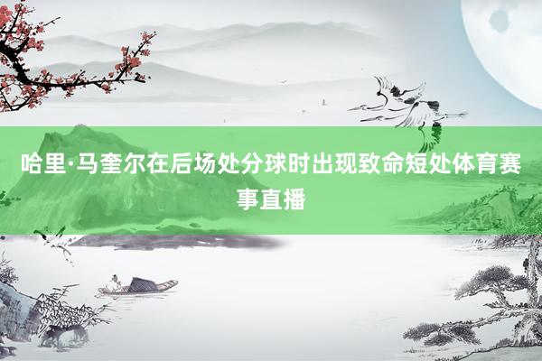哈里·马奎尔在后场处分球时出现致命短处体育赛事直播
