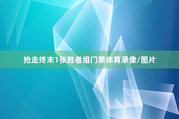 抢走终末1张胜者组门票体育录像/图片